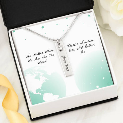 Premium Birth Stone Necklace Gift for Your Love