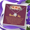 To My Incredible Sister, Necklace With Message Card, Knot Necklace, Raksha Bandhan Gift, Gift Ideas For Sister, Brother To Sister, Birthday Gift