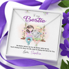 To My Bestie, Love Knot Necklace With No Matter Where We Go, No Matter What We Do Message Card, Jewelry For Her, Birthday, Gift For Her, Necklace for Her, Customized Message Card