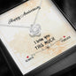 To My Wife Customized Knot Necklace