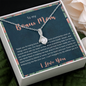 My Bonus Mom, Alluring Beauty Necklace, Mother’s Day Gift For Her, Christmas, Birthday, Anniversary, Gift For Her, Jewelry For Her, Necklace For Her, Pendant For Her