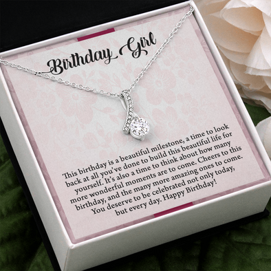 Birthday Girl , Alluring Beauty Necklace, Pendant For Her, Birthday Gift For Her, Jewelry For Her, Gift For Her, Present For Her Birthday, Necklace For Her