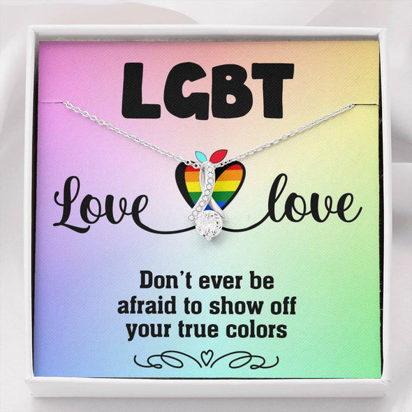 Love is Love Jewelry, Love Necklace, Pride Necklace, Love Wins, Love Equality Jewelry, Pride Month Gift, Alluring Necklace, Congratulations Gift, Necklace For LGBT Couples