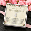 To My Incredible Sister, Necklace With Message Card, Alluring Beauty Necklace, Raksha Bandhan Gift, Gift Ideas For Sister, Birthday Gift, Brother To Sister