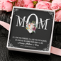 To Mom, Alluring Beauty Necklace, Gift For Mom From Daughter, Mother's Day Special Gift, Mom Birthday Gift from Daughter, Jewelry Gift for Mom, Necklace for Mom