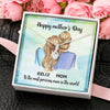 To My Mom, The Most Precious Mom In The World, Customized Necklace, Birthday, Happy Mother's Day, Birthday, Necklace With Message Card, Alluring Necklace