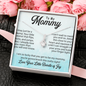 To My Mommy, Alluring Beauty Necklace, Gift For Mom, Mother's Day Special Gift, Mom's Birthday Gift, Pendant for Mom, Jewelry Gift for Mom, Necklace for Mom