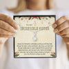To My Incredible Sister, Necklace With Message Card, Alluring Beauty Necklace, Raksha Bandhan Gift, Gift Ideas For Sister, Birthday Gift, Brother To Sister