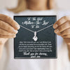 Dear Mom, Thank You For Sharing Your Son, Future Mother In Law Necklace With Message Card, Mother Day Necklace, Ideas For Her, Alluring Necklace, Birthday Gift, Christmas Gift