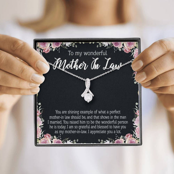 Dear Mom, I Appreciate You, Future Mother In Law Necklace With Message Card, Mother Day Necklace, Ideas For Her, Alluring Necklace, Birthday Gift, Christmas Gift For Mom