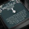 To My Sister, You Are My Trusted Friend, Necklace With Message Card, Alluring Beauty Necklace, Raksha Bandhan Gift, Gift Ideas For Sister, Birthday Gift For Sister