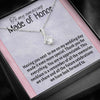 Mother In Law Necklace With Message Card, Mother in Law Jewelry, Mother Day Necklace, Ideas For Her, Alluring Necklace, Birthday Gift, Mother in Law Gifts For Christmas