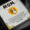 To My Mom, I Need To Say I Love You Mom, Necklace With Message Card, Customized Necklace, Silver Alluring Beauty Necklace, Happy Mother's Day, Gift Ideas For Mom