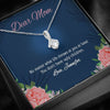 To My Mom, Mom You Don't Have Ugly Children, Necklace With Message Card, Customized Necklace, Silver Alluring Beauty Necklace, Happy Mother's Day, Gift Ideas For Mom
