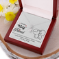 To My Best Friend, Alluring Beauty Necklace With I Pinky Promise To Annoy You Forever Message Card, Birthday, Gift For Her, Jewelry For Her, Necklace for Her, Pendant For Her