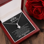 To My Wife Always Remember, Alluring Beauty Necklace With If There's Life After That, I'll Love You Then Message Card, Anniversary, Birthday, Gift For Her, Jewelry For Her, Pendant For Her