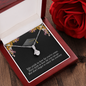 To A Beautiful Girl, Alluring Beauty Necklace With Don't Forget To Enjoy The Journey Message Card, Graduation Ceremony Gift For Her, Jewelry For Her, Pendant For Her
