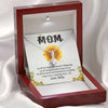 To My Mom, I Need To Say I Love You Mom, Necklace With Message Card, Customized Necklace, Silver Alluring Beauty Necklace, Happy Mother's Day, Gift Ideas For Mom
