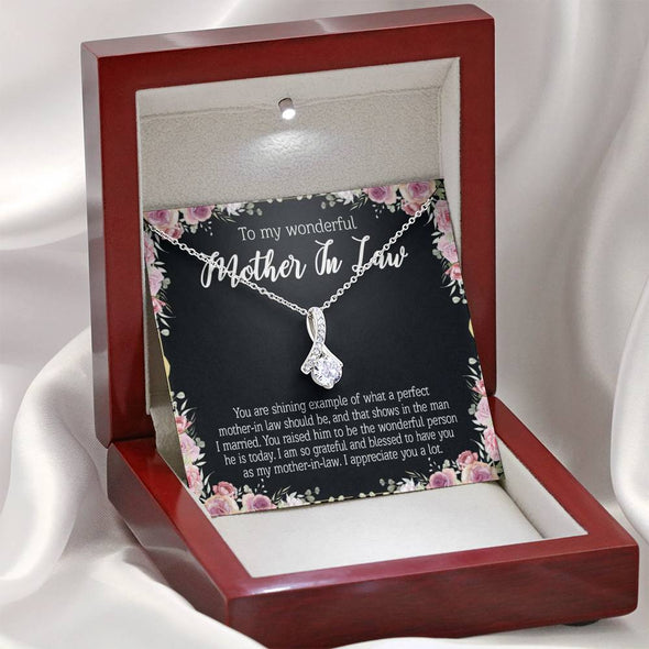 Dear Mom, I Appreciate You, Future Mother In Law Necklace With Message Card, Mother Day Necklace, Ideas For Her, Alluring Necklace, Birthday Gift, Christmas Gift For Mom