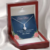 To My Mom, Mom You Don't Have Ugly Children, Necklace With Message Card, Customized Necklace, Silver Alluring Beauty Necklace, Happy Mother's Day, Gift Ideas For Mom