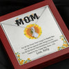 To My Mom, I Need To Say I Love You Mom, Necklace With Message Card, Customized Necklace, Silver Alluring Beauty Necklace, Happy Mother's Day, Gift Ideas For Mom