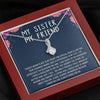 My Sister My Friend, You Are My Trusted Friend, Necklace With Message Card, Alluring Beauty Necklace, Raksha Bandhan Gift, Gift Ideas For Sister, Birthday Gift