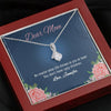To My Mom, Mom You Don't Have Ugly Children, Necklace With Message Card, Customized Necklace, Silver Alluring Beauty Necklace, Happy Mother's Day, Gift Ideas For Mom