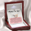 Future Mother In Law Necklace With Message Card, Mother Day Necklace, Interlocking Hearts Necklace, Birthday Gift, Mother in Law Gifts, Christmas Gift, Mother in Law Jewelry