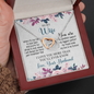 To My Wife, Interlocking Hearts Necklace With I Love You More Than You'll Ever Know Message Card, Pendant For Her, Birthday, Anniversary, Gift For Her, Jewelry For Her