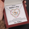 Happy Mother's Day, Interlocking Hearts Necklace, Gift For Mom From Daughter, Mother's Day Special Gift, Mom Birthday Gift from Daughter, Jewelry Gift for Mom, Necklace for Mom