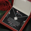 To My Mom, You Are Truly A Wonderful Mother, Customized Knot Pendant, Silver Necklace With Message Card, Gift Ideas For Mother/Daughter's, Happy Mother's Day