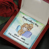 To My Mom, The Most Precious Mom In The World, Necklace With Message Card, Customized Necklace, Silver Knot Pendant, Happy Mother's Day, Gift Ideas For Mom