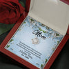 To My Mom, I Need To Say I Love You, Necklace With Message Card, Customized Necklace, Silver Knot Pendant, Gift Ideas For Mom, Happy Mother's Day