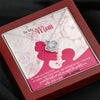 To My Mom, You Are The Best And Will Always Be The Greatest Mom In The World, Custom Pendant, Silver Necklace With Message Card, Anniversary, Birthday, Christmas