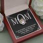 To Mom, Love Knot Necklace, Gift For Mom From Daughter, Mother's Day Special Gift, Mom Birthday Gift from Daughter, Jewelry Gift for Mom, Necklace for Mom