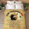 My Gorgeous Wife Personalized Blanket