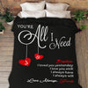You Are All I Need Couple Blanket
