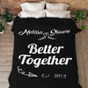 Better Together Couple Blanket