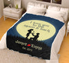 Limited Edition **Love You To The Moon & Back Personalized Couple Blanket**