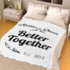 Better Together Couple Blanket