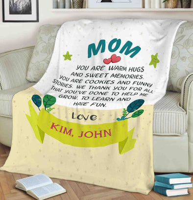 You Are Warm Hugs And Sweet Memories For Grandma/Nana/Papa/Granny/Grandma With Grand Kids/Kids Name