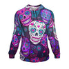 Sugar Skull Printed Hoodie