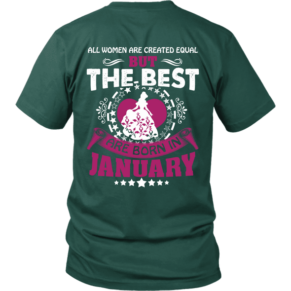 Limited Edition ***Best Are Born In January Back Print*** Shirts & Hoodies