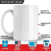 Customized Beard Butt Couple Mug