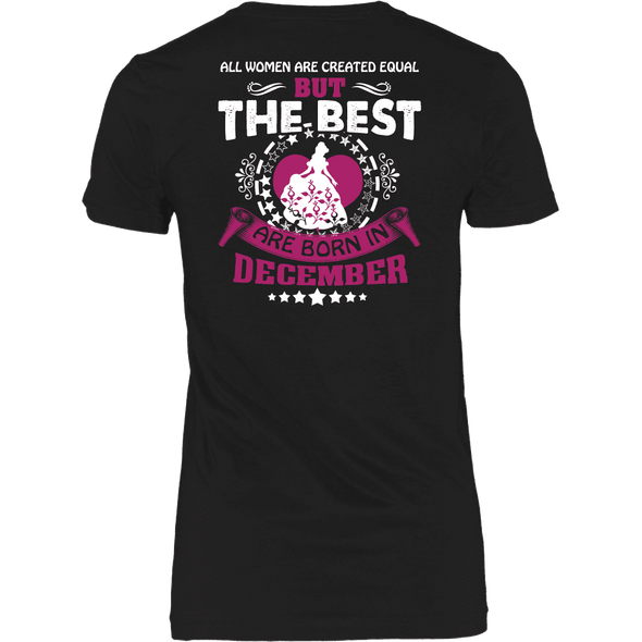 Limited Edition ***Best Are Born In December Back Print*** Shirts & Hoodies