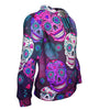 Sugar Skull Printed Hoodie