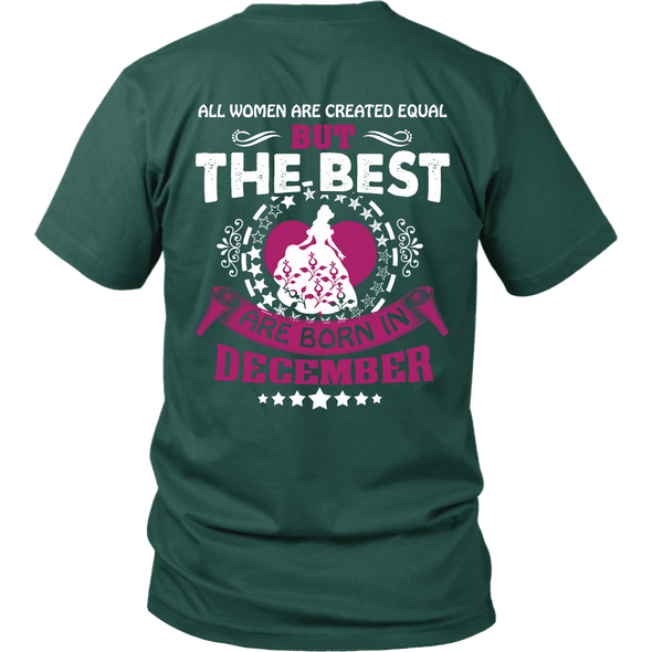 Limited Edition ***Best Are Born In December Back Print*** Shirts & Hoodies