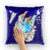 Room Decor Custom Name Personalized Mermaid Pillow