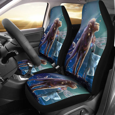 Leo Print Car Seat Cover