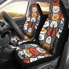 Funny Cat Faces Car Seat Cover